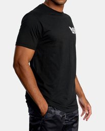 6 Nito Boxing Big VA Short Sleeve Tee Black AVYZT00888 RVCA