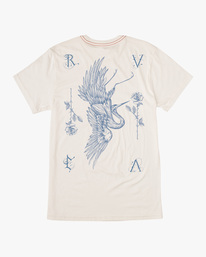 1 Benj Crane Tee White AVYZT00974 RVCA