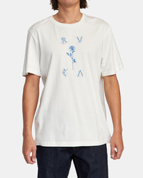 2 Benj Crane Tee White AVYZT00974 RVCA