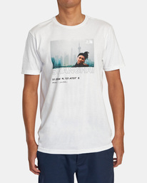 2 Curren Shanghai Tee White AVYZT01062 RVCA