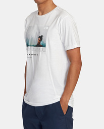 4 Curren Shanghai Tee White AVYZT01062 RVCA