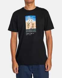 2 Curren Marrakech Tee Black AVYZT01063 RVCA
