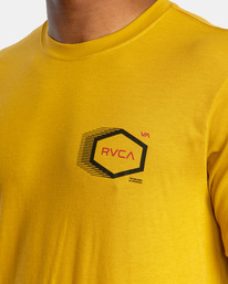 4 Tech Hex Tee  AVYZT01091 RVCA