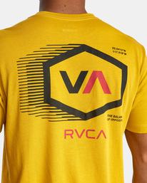 5 Tech Hex Tee  AVYZT01091 RVCA