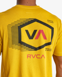 13 Tech Hex Tee  AVYZT01091 RVCA