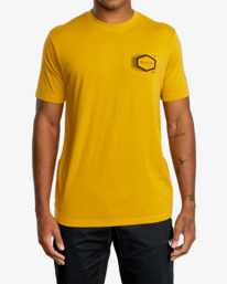 6 Tech Hex Tee  AVYZT01091 RVCA