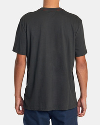 2 Diplomatic Tee Black AVYZT01227 RVCA