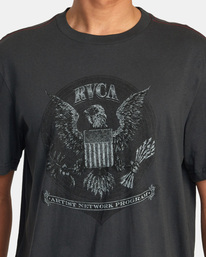 5 Diplomatic Tee Black AVYZT01227 RVCA