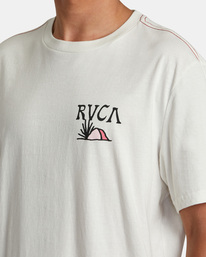 6 Desert Trail Tee White AVYZT01228 RVCA
