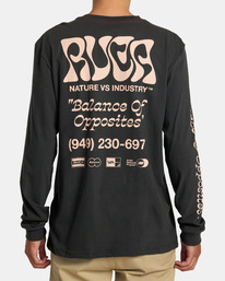 3 Local Biz Long Sleeve Tee  AVYZT01234 RVCA