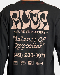 7 Local Biz Long Sleeve Tee  AVYZT01234 RVCA