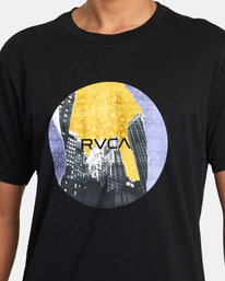 5 Motors Tee Black AVYZT01247 RVCA