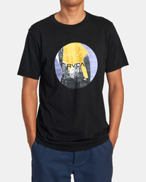 1 Motors Tee Black AVYZT01247 RVCA