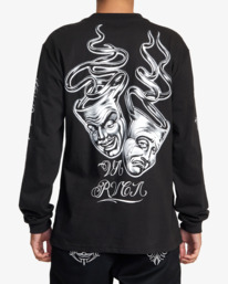 Mister Cartoon Laugh Now Long Sleeve Tee | RVCA