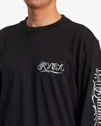 Mister Cartoon Laugh Now Long Sleeve Tee | RVCA