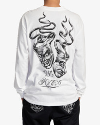 Mister Cartoon Laugh Now Long Sleeve Tee | RVCA