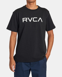 1 Big RVCA Dayshift Tee Black AVYZT01257 RVCA