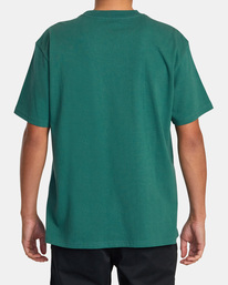 2 Big RVCA Dayshift Tee Green AVYZT01257 RVCA