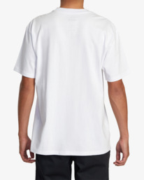 2 Big RVCA Dayshift Tee White AVYZT01257 RVCA