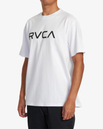 3 Big RVCA Dayshift Tee White AVYZT01257 RVCA
