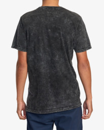 2 Big RVCA Tie-Dyed Tee Black AVYZT01261 RVCA