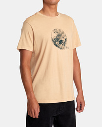 5 Doomsday Tee Beige AVYZT01264 RVCA