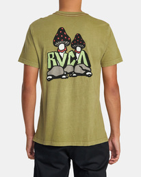 3 Mycelyum Tee Beige AVYZT01266 RVCA