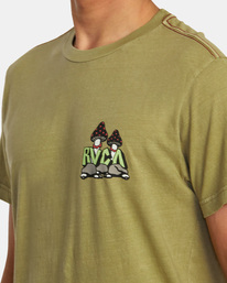 6 Mycelyum Tee Beige AVYZT01266 RVCA