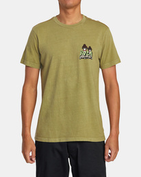 2 Mycelyum Tee Beige AVYZT01266 RVCA