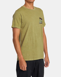 5 Mycelyum Tee Beige AVYZT01266 RVCA