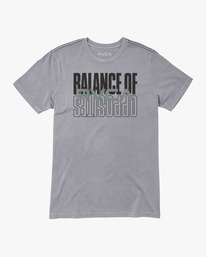 0 Title Card Tee Green AVYZT01271 RVCA
