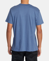 2 Guy Slub Tee Blue AVYZT01276 RVCA