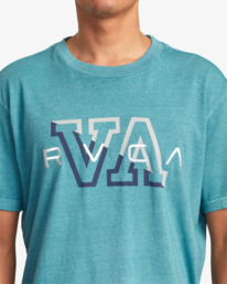 5 Hampton Tee Green AVYZT01291 RVCA
