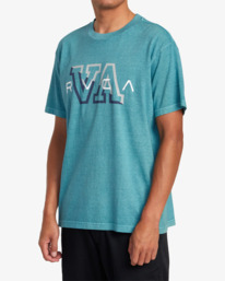 3 Hampton Tee Green AVYZT01291 RVCA