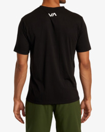 3 Icon - T-shirt pour Homme Noir AVYZT01365 RVCA