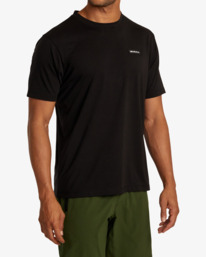 6 Icon - T-shirt pour Homme Noir AVYZT01365 RVCA