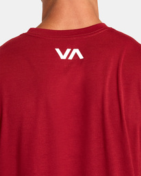 6 Icon Tee Grey AVYZT01365 RVCA