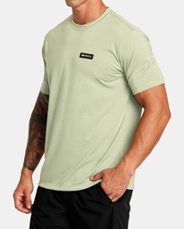 4 Icon Tee Green AVYZT01365 RVCA