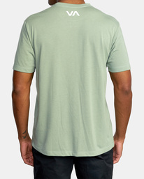 5 Icon Tee Green AVYZT01365 RVCA