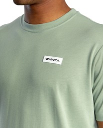 9 Icon Tee Green AVYZT01365 RVCA