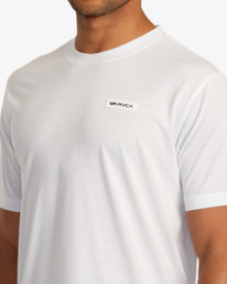 8 Icon Tee White AVYZT01365 RVCA