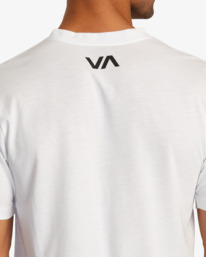 9 Icon Tee White AVYZT01365 RVCA