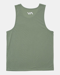 1 Icon Tank Top Green AVYZT01366 RVCA