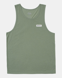 0 Icon Tank Top Green AVYZT01366 RVCA