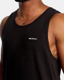 8 Icon Tank Top Black AVYZT01366 RVCA