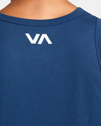 6 Icon Tank Top Blue AVYZT01366 RVCA