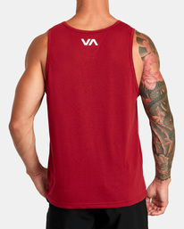 2 Icon Tank Top Grey AVYZT01366 RVCA