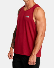 3 Icon Tank Top Grey AVYZT01366 RVCA