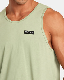 7 Icon Tank Top Green AVYZT01366 RVCA