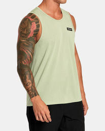 5 Icon Tank Top Green AVYZT01366 RVCA